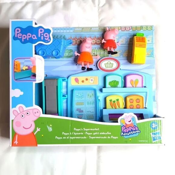 Peppa Pig Other - Peppa Pig Figurines Peppa's Supermarket Set, NEW